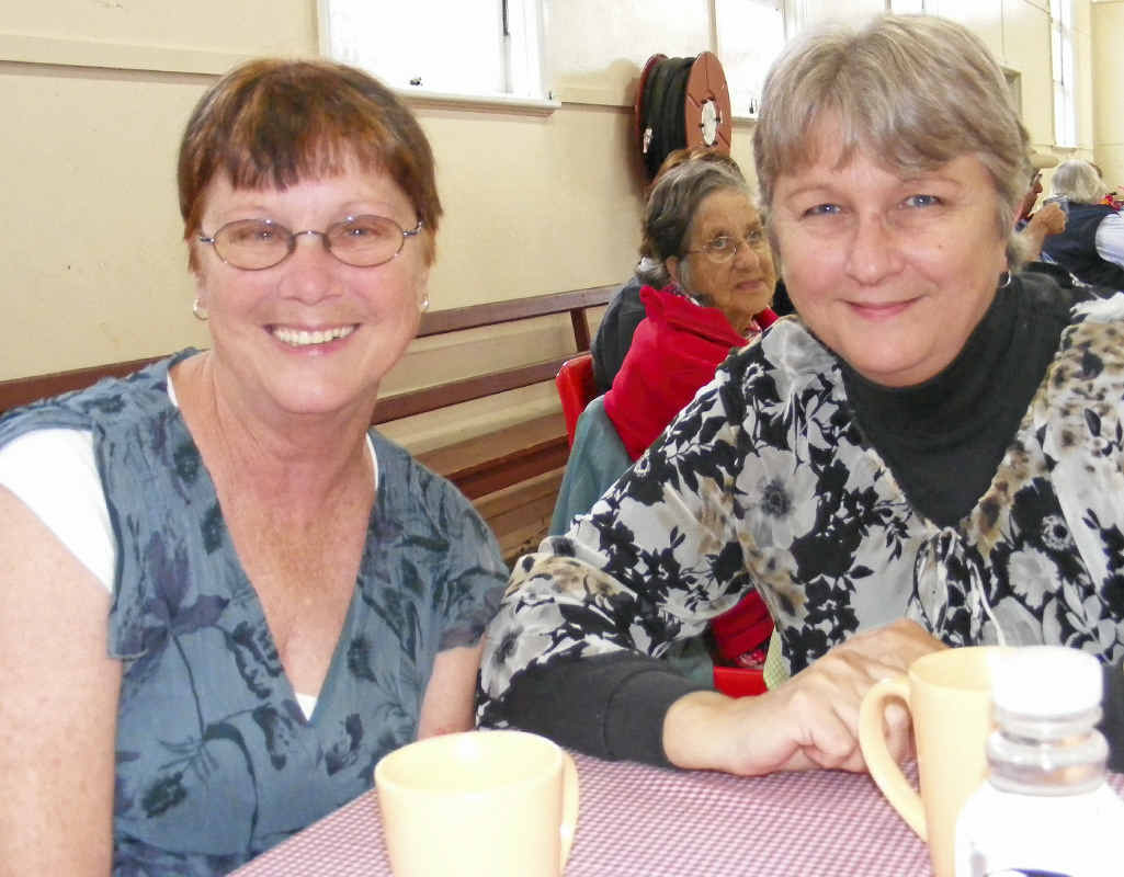 MISSING PIECE:Lyn McMillan, left, pictured with her sister Gail Lynch at a country music social in 2011. Gail is presumed to have been murdered by her former partner. MISSING PIECE:Lyn McMillan, left, pictured with her sister Gail Lynch at a country music social in 2011. Gail is presumed to have been murdered by her former partner.